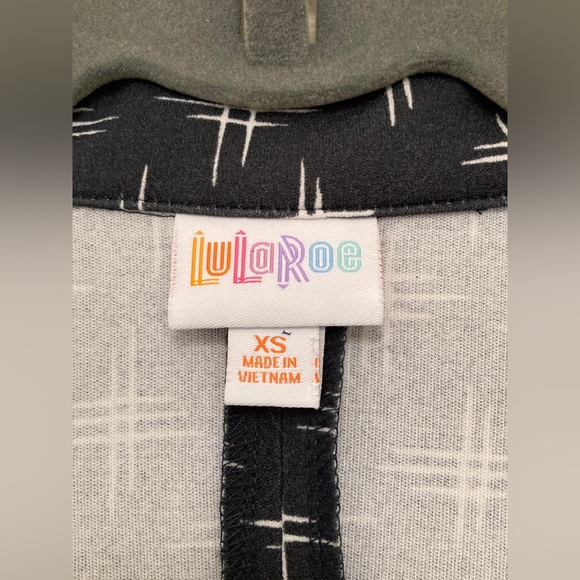 LuLaRoe Gwen Blazer — Dark Blue-Toned Gray, size XS. - Picture 4 of 7
